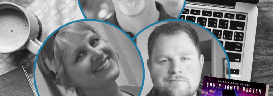 Cast the First Stone with David James Warren q&a on Faithfully Bookish