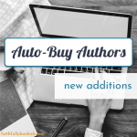 favorite reads Auto-Buy Authors new additions on faithfullybookish.com