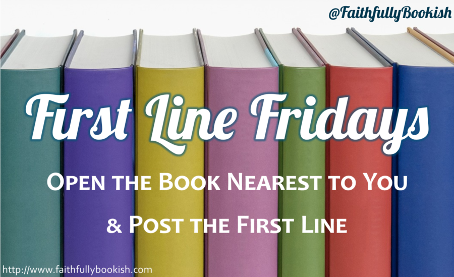 Rescue Me: First Line Friday #34 – Faithfully Bookish