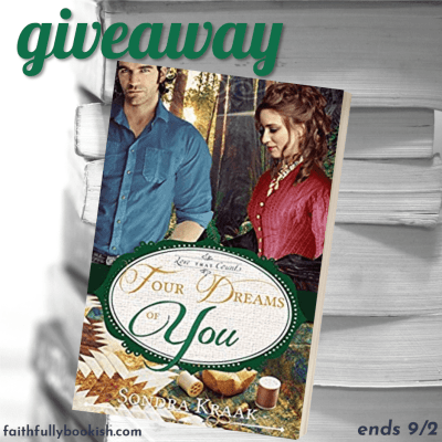 Four Dreams of You by Sondra Kraak giveaway on Faithfully Bookish