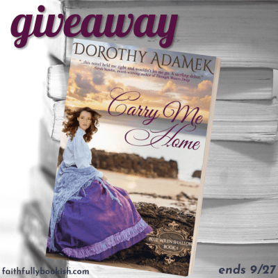 Blue Wren Shallows book 1 Carry Me Home by Dorothy Adamek giveaway on Faithfully Bookish