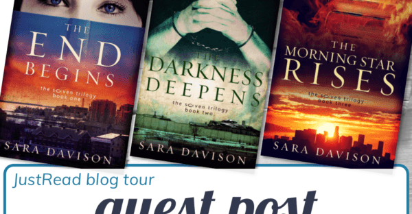 The Seven Trilogy guest post + JustRead #giveaway on Faithfully Bookish