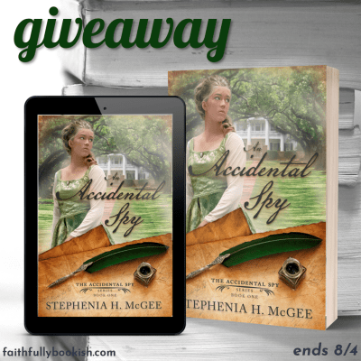 An Accidental Spy by Stephenia H. McGee giveaway on Faithfully Bookish