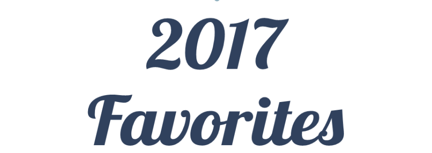 2017 Favorites on Faithfully Bookish!