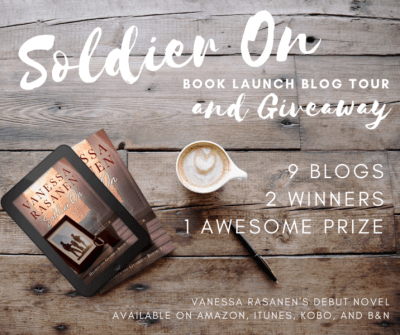 Soldier On book launch blog tour