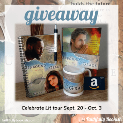 Michelle Massaro Celebrate Lit tour giveaway prize package on Faithfully Bookish