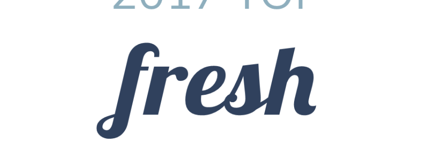 2017 top fresh reads on Faithfully Bookish