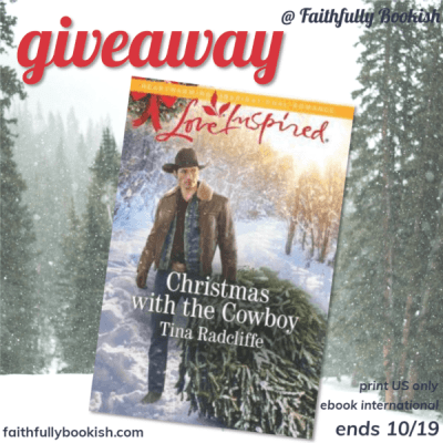 Christmas with the Cowboy by Tina Radcliffe + giveaway on Faithfully Bookish