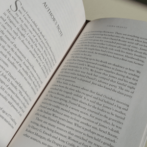 book extras - author's note