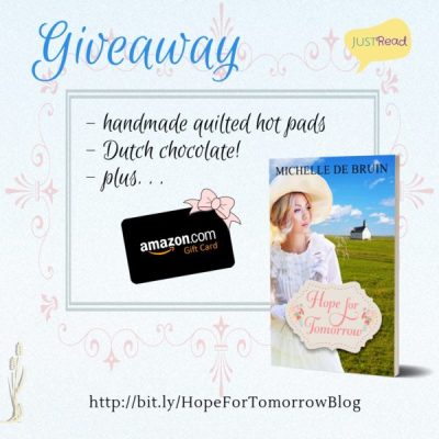 JustRead tours Hope for Tomorrow Giveaway