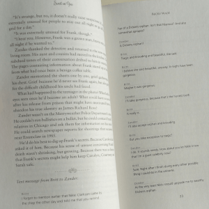 book extras - texting